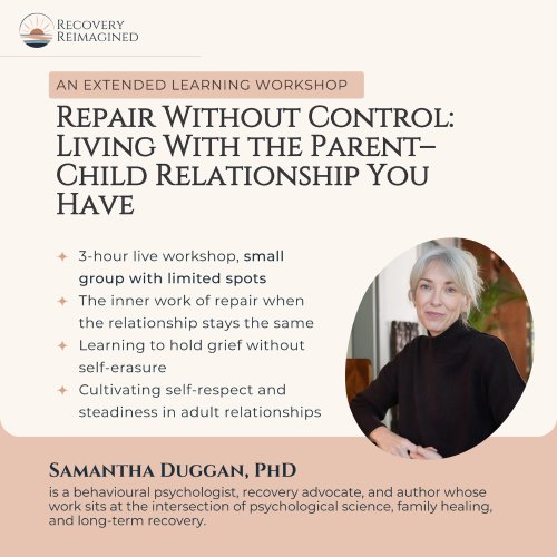 Repair Without Control: Living With the Parent-Child Relationship You Have