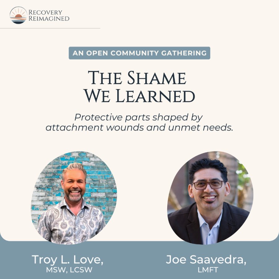 The Shame We Learned, a conversation with Troy Love