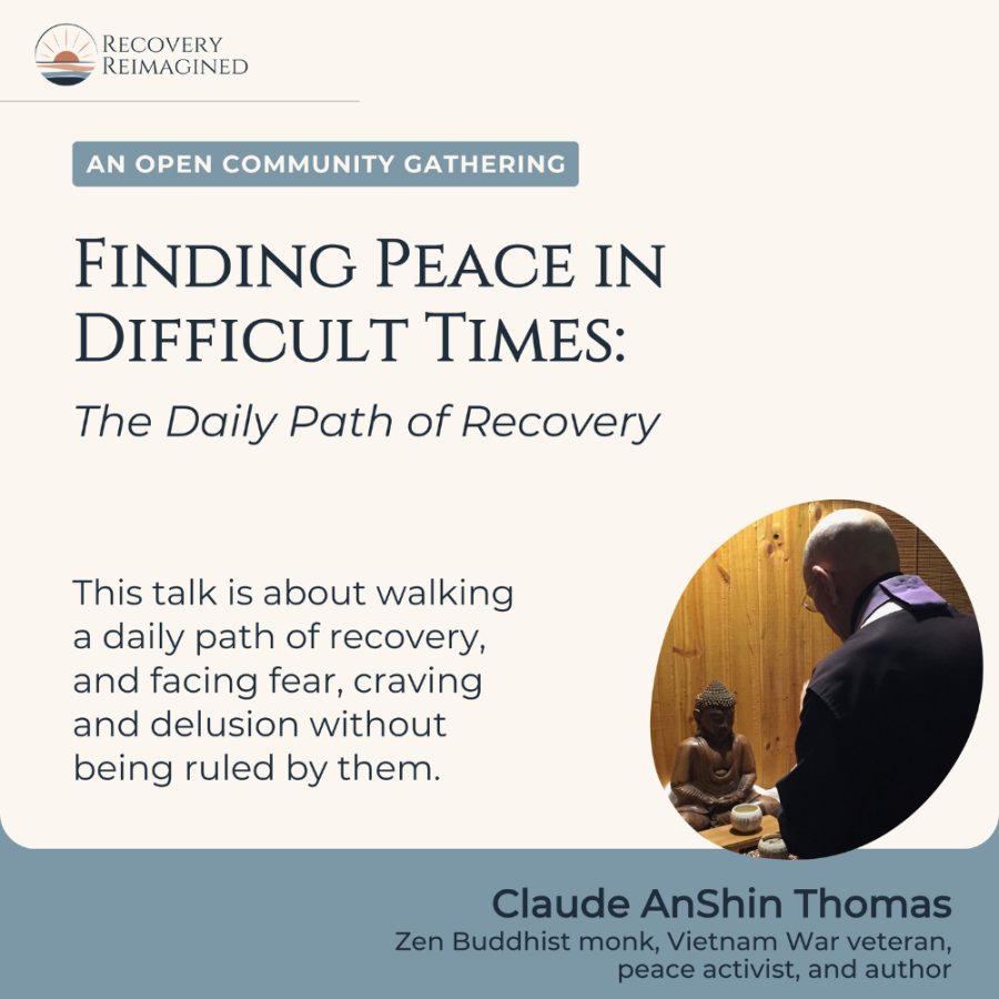 Finding Peace in Difficult Times with Claude AnShin Thomas