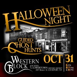 HALLOWEEN NIGHT | Guided Ghost Hunts & Tours - (Indoors!) AND Added Tour Areas... | OCT 31