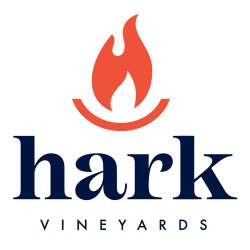 Hark Vineyards logo with flame