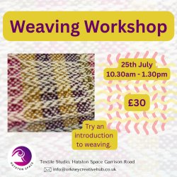Weaving workshop