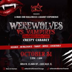 Halloween 2026: Werewolves vs. Vampires Creepy Cabaret