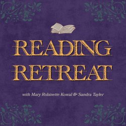 image with main text saying reading retreat and smaller text below saying with Mary Robinette Kowal and Sandra Tayler