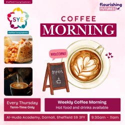 Weekly Coffee Morning - Every Thursday (Term-Time)