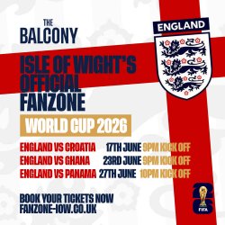Fanzone Isle Of Wight - England Vs Croatia
