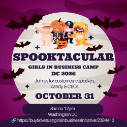 Spooktacular Girls in Business Camp DC 2026