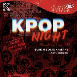 OfficialKEvents | ZURICH: KPOP & KHIPHOP Night in November - 🎃HALLOWEEN EDITION🎃