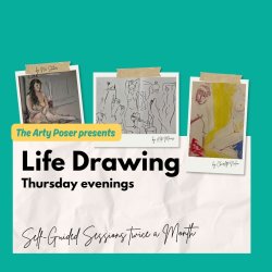 Life Drawing (Thursday evenings) at Juice Studios