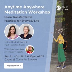 Anytime Anywhere Meditation - Online