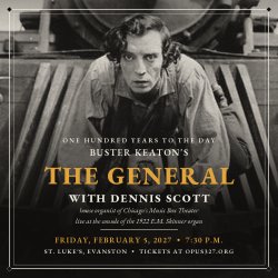 Silent Film Event - Buster Keaton's The General with Organist Dennis Scott