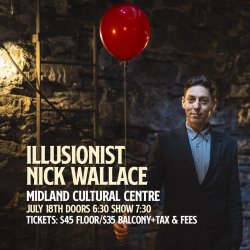 Illusionist Nick Wallace