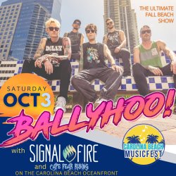 Carolina Beach MusicFest Oct 3rd 2026