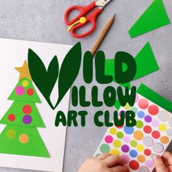 The Wild Willow Art Club: Festive Cards & Wrapping Paper