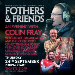 Fothers & Friends @ The Mills With Veteran BBC Broadcaster COLIN FRAY