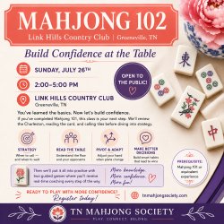Mahjong 102 Link Hills Country club