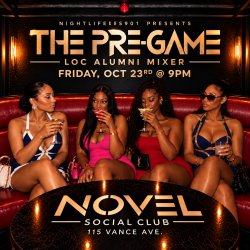 Pre-Game Fridays at NoVeL Social Club