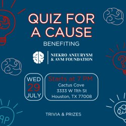 Quiz for a Cause Benefiting the Niekro Aneurysm & AVM Foundation