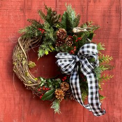 Pints & Pines:- Live Wreath Decorating Night