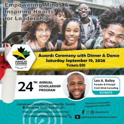 JCA’s 24th Annual Scholarship Awards Ceremony with Dinner & Dance
