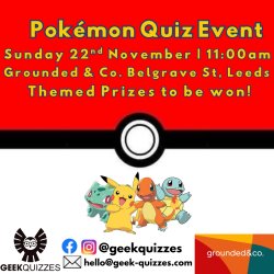Pokémon Quiz Event