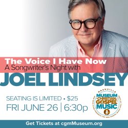The Voice I Have Now: A Songwriter's Night with Joel Lindsey