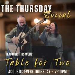 Table for Two LIVE  | The Thursday Social at Lightcaster