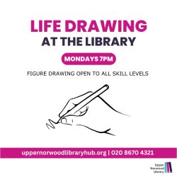 Life Drawing at the Library