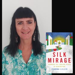 Joanna Lillis & 'Silk Mirage' book