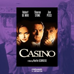 CASINO (1995) in 4K prefaced by DARK SIDE OF THE MOON on VINYL