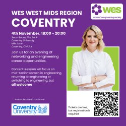 QR link to WES WEst Mids Coventry Region Event