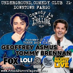 Comedy in the Cellar - Geoffrey Asmus & Tommy Brennan