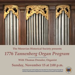 1776 Tannenberg Organ Program