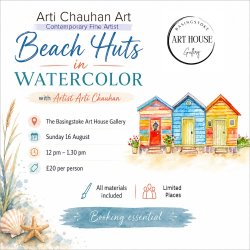 Watercolor Workshop with Arti Chauhan_ Beach Huts