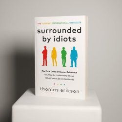 surrounded by idiots front cover