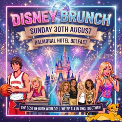 The Incredible Disney Brunch, Belfast, Balmoral Hotel