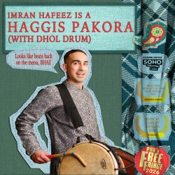 Haggis Pakora (with Dhol drum)