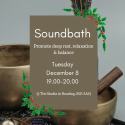 Soundbath on Tuesday September 8 at The Studio
