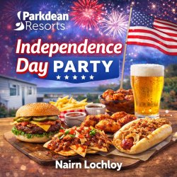 Independence Day Party - with loaded menu