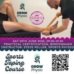 Sports Taping: 1-Day Intensive Course (Birmingham)