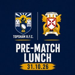 Pre-Match Lunch: Topsham v St. Austell