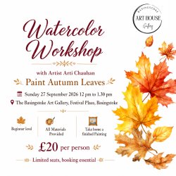 Watercolor Workshop with Arti Chauhan_ Autumn Leaves
