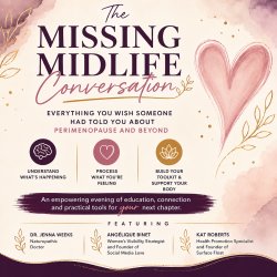 The Missing Midlife Conversation: Everything You Wish Someone Had Told You About Perimenopause, Menopause and Beyond