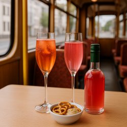 Likör- und Seccotasting in der Straßenbahn