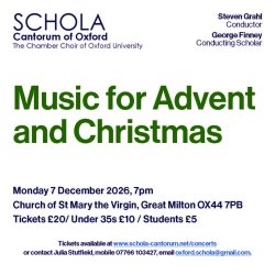 Music for Advent and Christmas