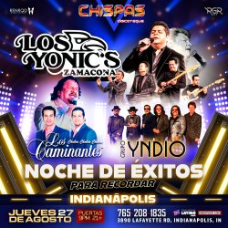 NOCHE DE EXITOS EN INDIANAPOLIS
