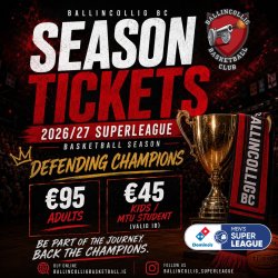 Ballincollig Superleague Season Ticket