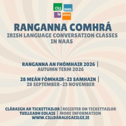 Ranganna Comhrá an Fhómhair | Autumn Term Conversation Classes (Tosaitheoirí | Beginners)
