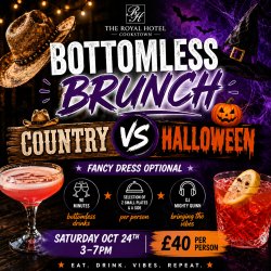 Country vs Halloween Bottomless