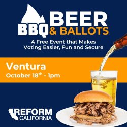 Barbeque, Beer & Ballots – Ventura